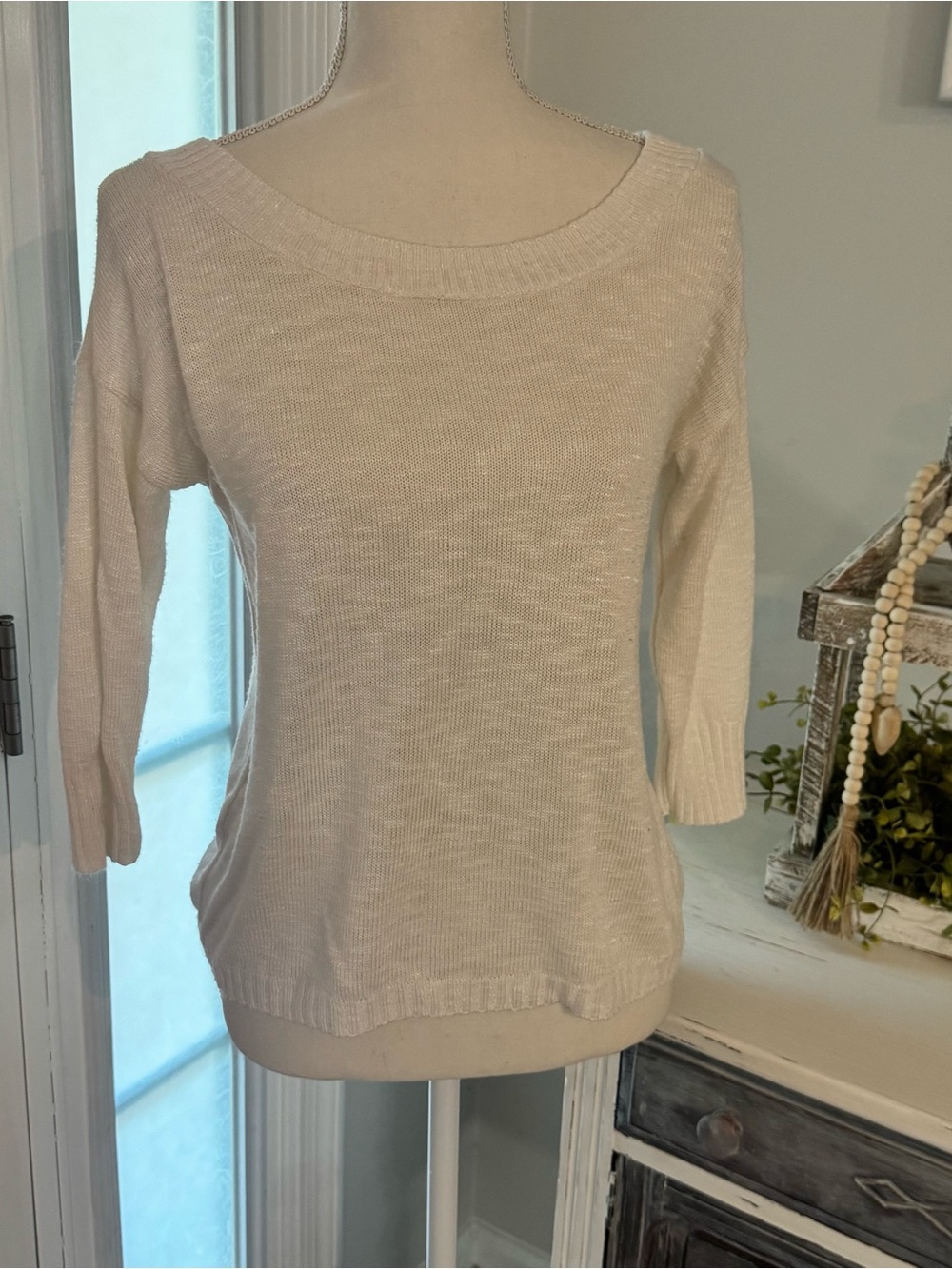 Express Open Twist Back Knit Sweater | Balletcore | Quiet Luxury | Minimalist
